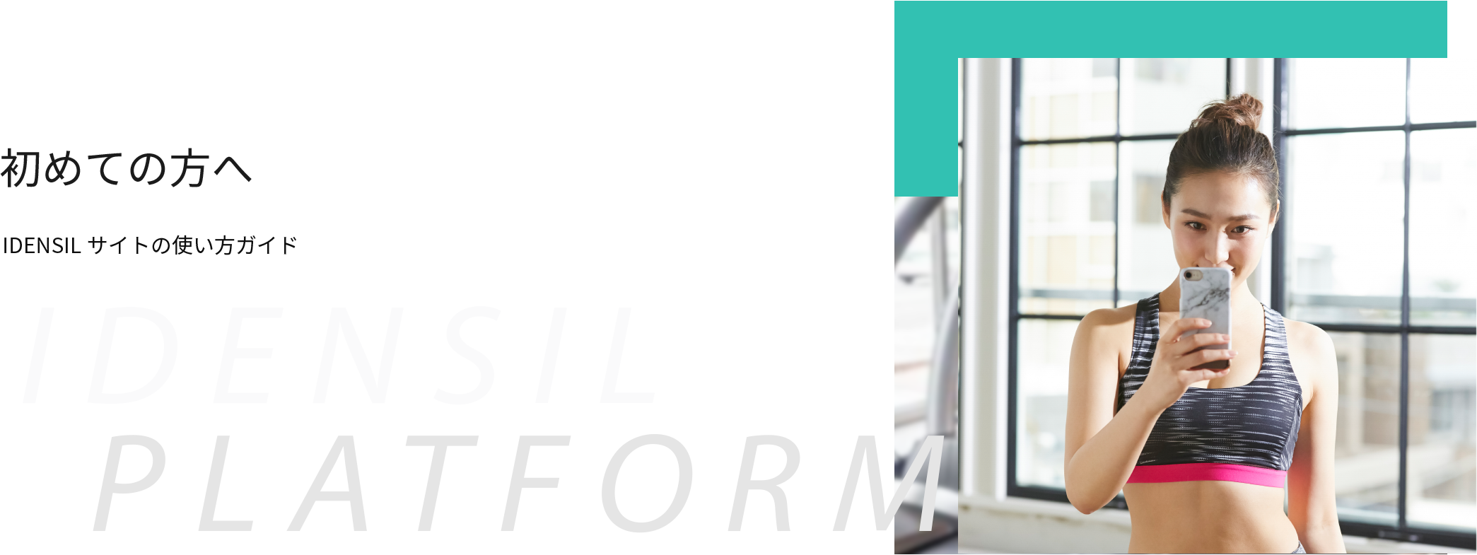 初めての方へIDENSIL サイトの使い方ガイド